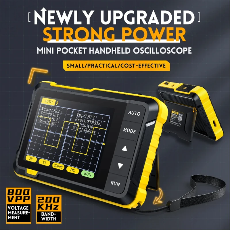 Upgrade Handheld Oscilloscope  - Fnirsi Digital Oscilloscope Handheld review and price