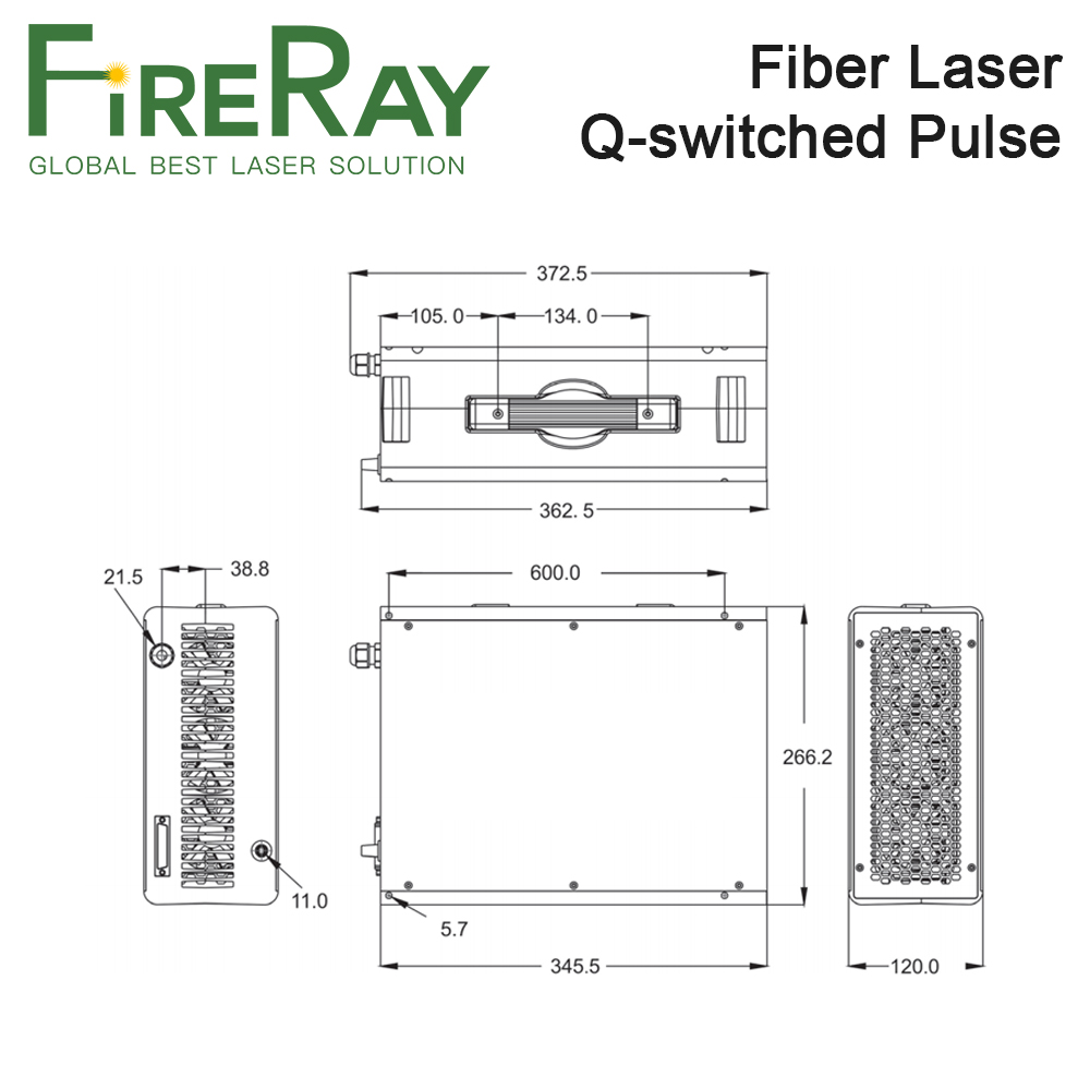 FireRay MAX Q-switched Pulse F - Fiber Laser Marking Machine 30W review and price