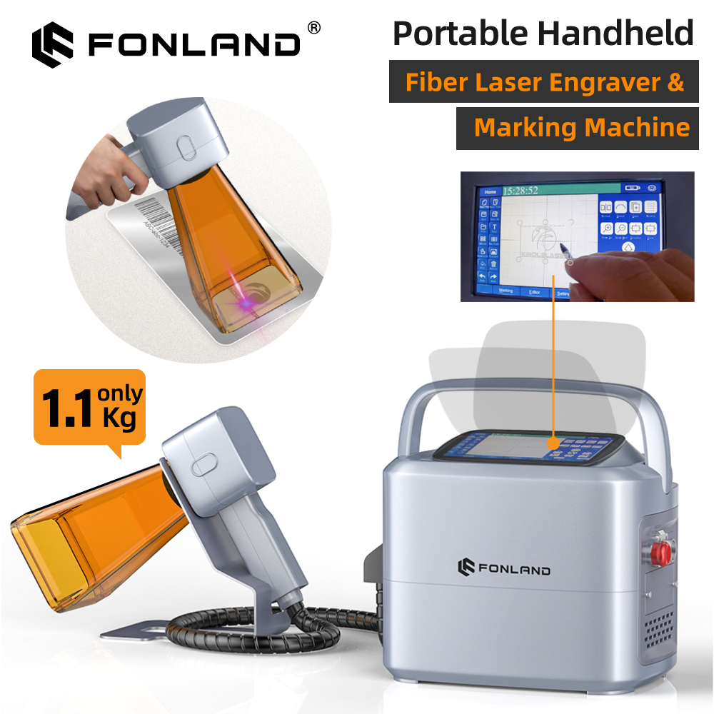 FONLAND K1 20W 30W Portable Ha - Fiber Laser Marking Machine 30W review and price
