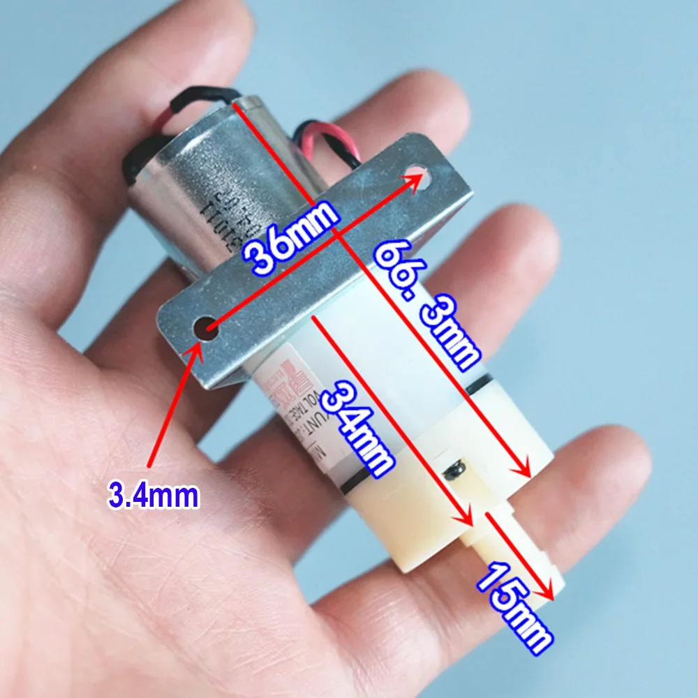 Mini 370 Self Suction Pump DC  - Mini Peristaltic Pump 12V review and price